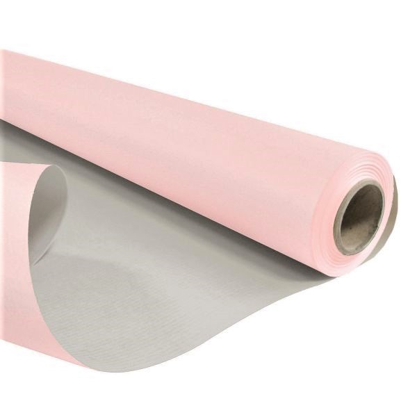 Papier Dwustronny Kraft Pastel EKO Light Pink/Light Grey 40 m