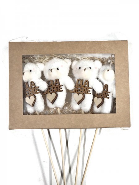 Miś Pluszowy Na Piku 4 szt