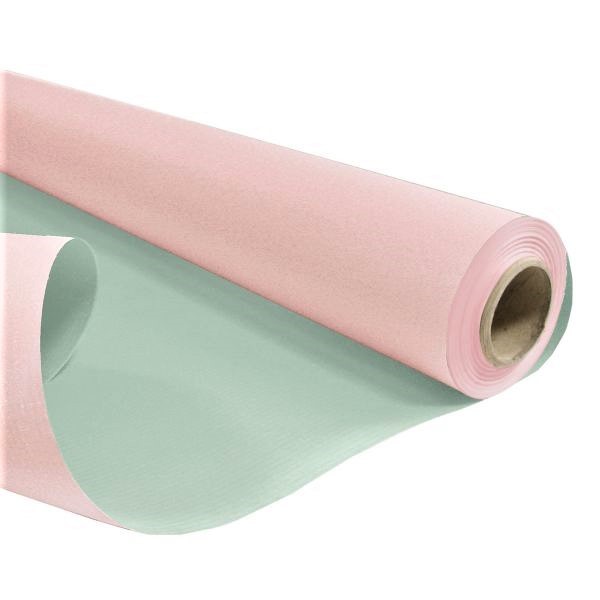Papier Dwustronny Kraft Pastel EKO Pink/Mint 40 m