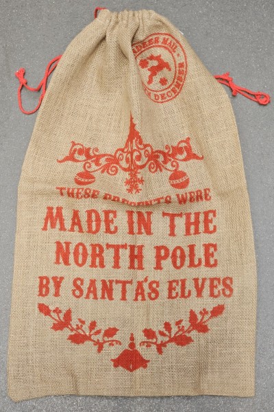 Worek Jutowy Świąteczny 50x80 