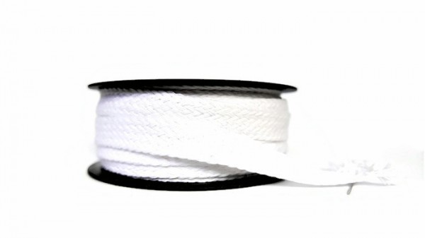 Wstążka Jutowa Kabaretka Biała 1 cm