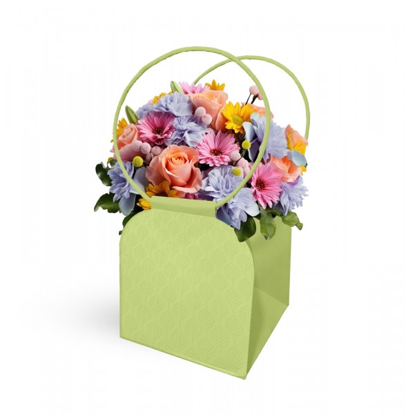 Torba Papierowa Trianon Jasno Zielona 10 szt