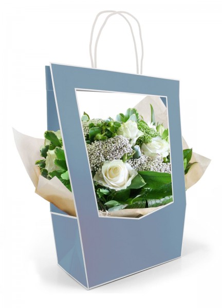 Torba Z Okienkiem Jasny Niebieski 5 szt