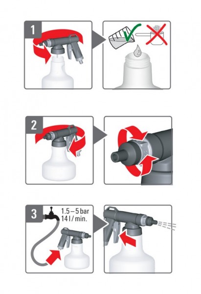 FloraLife® QuickMix Handheld Dosing System - System Dozujący Odżywkę